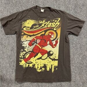 Y2K DC Comics The Flash Tee Shirt Mens Medium Superhero 2009 Graphic